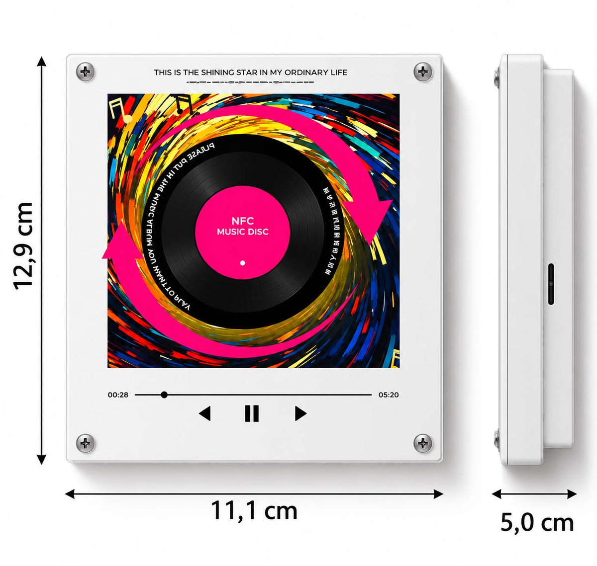 Nami Loop · Reproductor de música con 9 discos